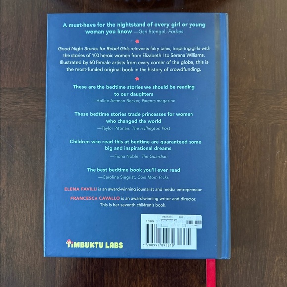 Goodnight stories for rebel girls hardcover - Picture 2 of 2